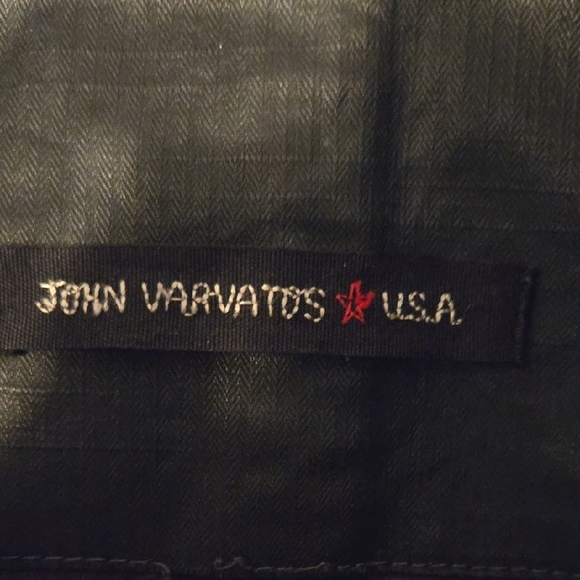 John Varvatos Black Military Field Jacket - Picture 2 of 14